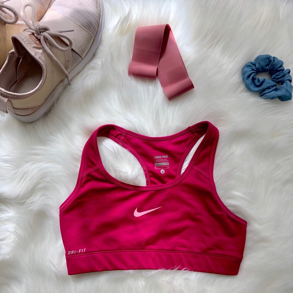 Nike Dri-Fit Magenta Sports Bra